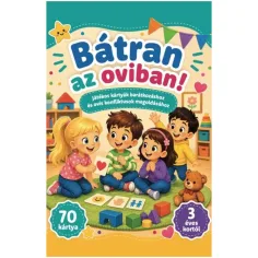 Curaj la grădiniță! set de 70 de carduri de conversație