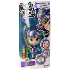 CurliGirls: Ciorap magic Pop Star păpușă cu accesorii