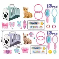 Cute Pet pisică suport pentru transport set de joacă două variante