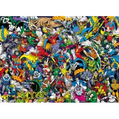 DC Comics Justice League impossible puzzle 1000 bucăți - Clementoni imaginea 2