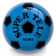 Design fotbal minge cauciuc albastră 14 cm - Mondo Toys