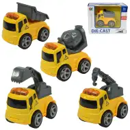 Die-Cast City Style: Mașină de lucru în diverse versiuni 1bucată
