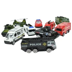 Die-Cast: Set mașină de poliție în două versiuni imaginea 4
