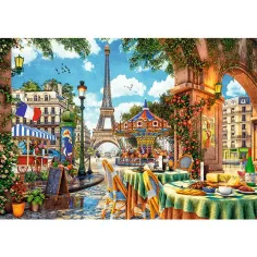 Dimineața la Paris puzzle de 1000 de piese - Trefl imaginea 2