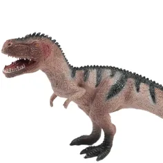 Dino World: Figurină de dinozaur Giganotosaurus de 16 cm bogat detaliată, în ambalaj decorativ imaginea 2