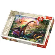 Dinozauri puzzle 100 de bucăţi - Trefl