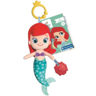 Disney Baby Ariel figurină de pluș cu jucărie de dentiție 33cm - Clementoni