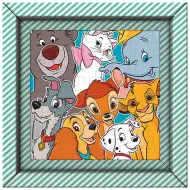 Disney figurine animale 60 bucăți puzzle cu ramă - Clementoni