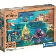 Disney Harta Micii Sirene 1000 bucăți puzzle cu poster - Clementoni