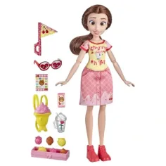 Disney Princess: Comfy Squad Belle în set confortabil - Hasbro imaginea 3
