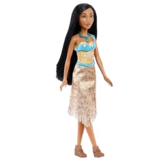 Disney Princess: Pocahontas sclipitoare prințesă păpușă - Mattel imaginea 2