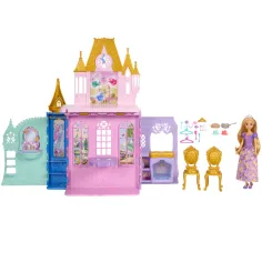 Disney Prințese Castel cu Rapunzel și Păpușă - Mattel