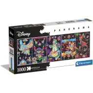 Disney Vintage colorat 1000 bucăți panoramă puzzle - Clementoni