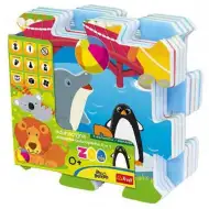 Distracţie la zoo puzzle de burete - Trefl