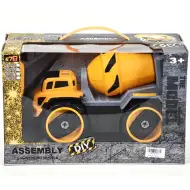 DIY Assembly mixer vehicul culoarea galbenă