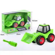 DIY fă chiar tu vehicul care se poate asambla de culoarea verde