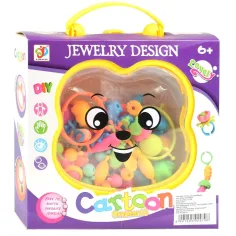 DIY: Kit de fabricare bijuterii din margele, 80 de piese cu cutie de depozitare in doua versiuni 1bc imaginea 2