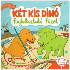 Două cărți de activități cu dinozauri - Pagony