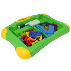 Drawing Board: Tablă de desen magnetică multifunctională cu marker si litere 30x24cm imaginea 4