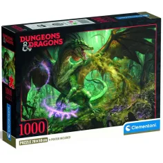 Dungeons & Dragons puzzle de 1000 de piese - Clementoni