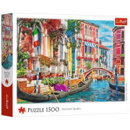 După-amiază de vară la Veneția - puzzle de 1500 de piese - Trefl