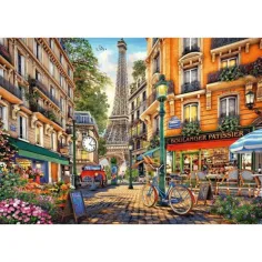 După-amiază la Paris puzzle 2000 bucăți - Trefl imaginea 2