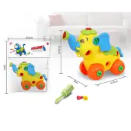 Elefant colorat - poate fi dezasamblat