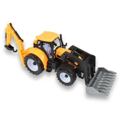 Engineering Truck: Masina de lucru tractor buldoexcavator in doua versiuni 39cm imaginea 5