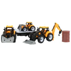 Engineering Truck: Set de mașini cu tractoare și butoi în două versiuni imaginea 2