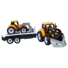 Engineering Truck: Set de mașini cu tractoare și butoi în două versiuni imaginea 4