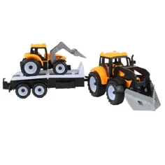 Engineering Truck: Set de mașini cu tractoare și butoi în două versiuni imaginea 7