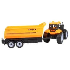 Engineering Truck: Set tractor cisternă și remorcă 28cm imaginea 2