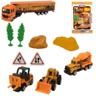 Engineering Vehicle: Set de joacă vehicule de construcții cu accesorii