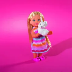 Évi Love cu prieteni animale 3 tipuri - Simba Toys imaginea 2
