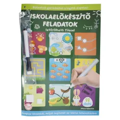 Activități de pregătire pentru școală cu marker lavabil - D-Toys