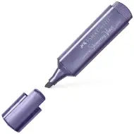 Faber-Castell: 1546 Shimmering violet textliner metal mov culoare 1bc
