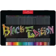 Faber-Castell: Black Edition creion colorat 36 bucăți în cutie metal