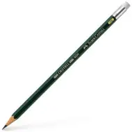 Faber-Castell: Castell 9000 creion grafit cu radieră HB