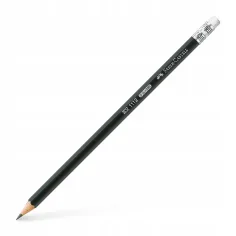 Faber-Castell: Creion grafit HB cu radier 1buc