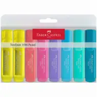 Faber-Castell: culoarea pastel 8 bucăţi textliner