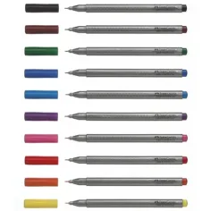 Faber-Castell: Grip set finelinere 0,4 mm, 10 bucăți imaginea 2