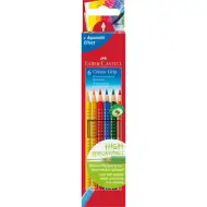 Faber-Castell: Grip 2001 set creioane colorate 6 bucăţi