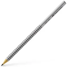 Faber-Castell: Grip creion grafit 2H argintiu