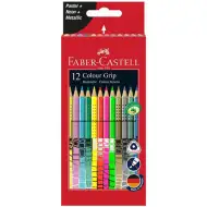 Faber-Castell: Grip set creioane colorate 12 bucăţi
