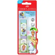 Faber-Castell: Junglă haioasă radieră fără PVC set 2 bucăți