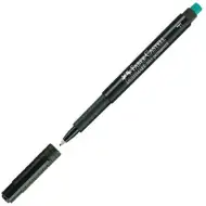 Faber-Castell: Multimark marker cu alcool 0,6 mm negru