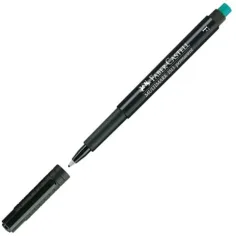 Faber-Castell: Multimark marker pe bază de alcool 0,6mm negru