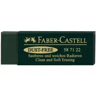 Faber-Castell: Radieră verde