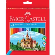 Faber-Castell: Set creioane colorate 24 bucăţi