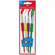 Faber-Castell Soft Touch set 4 bucăţi de pensulă
